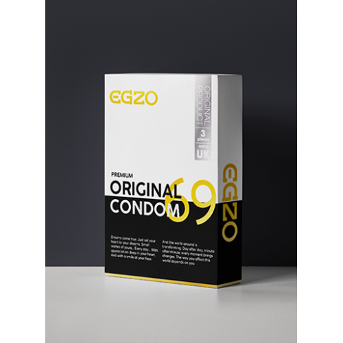 Prezerwatywy EGZO tradicional condom ORIGINAL 3pc