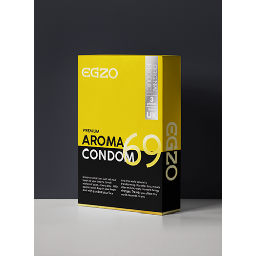 Prezerwatywy EGZO traditional condom AROMA 3pc