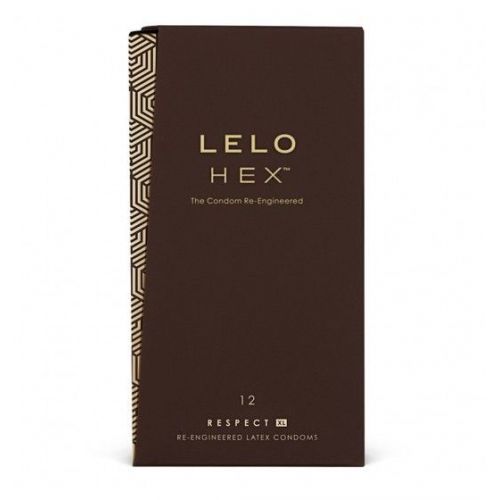 LELO HEX Respect XL prezerwatywy lateksowe 12 sztuk