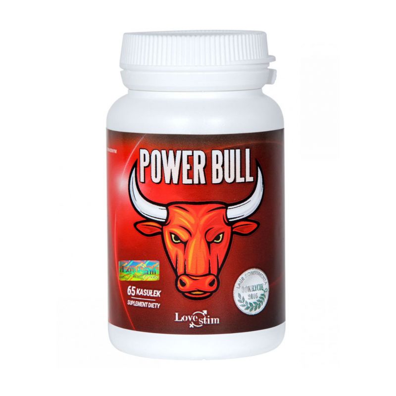Supl.diety-Power Bull 65kaps suplement na testosteron i erekcję