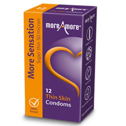 Prezerwatywy - MoreAmore Condom Thin Skin 12 szt