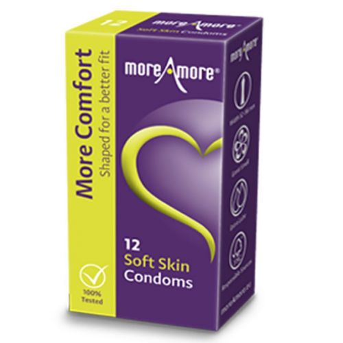 Prezerwatywy - MoreAmore Condom Soft Skin 12 szt