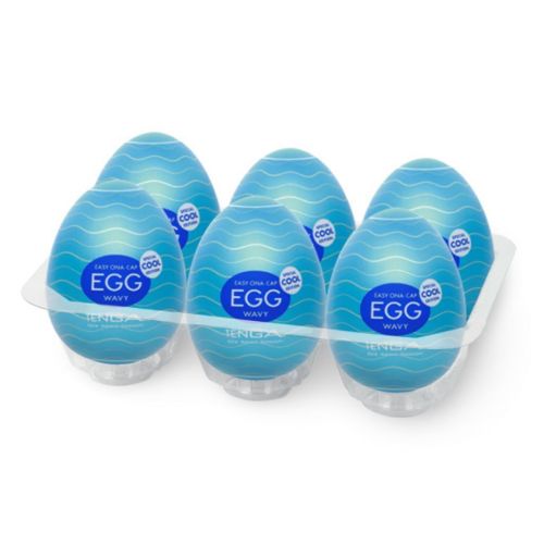 Tenga Egg Cool Edition - Jajko do masturbacji 6szt
