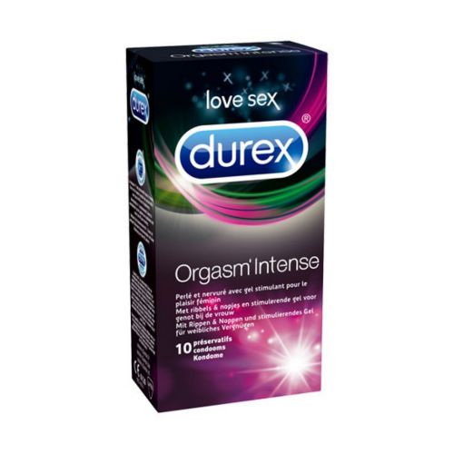 Prezerwatywy stymulujące - Durex Intense Orgasmic Condoms 10 szt