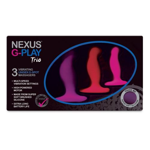 Nexus - Trzy plugi analno waginalne - G-Play Trio
